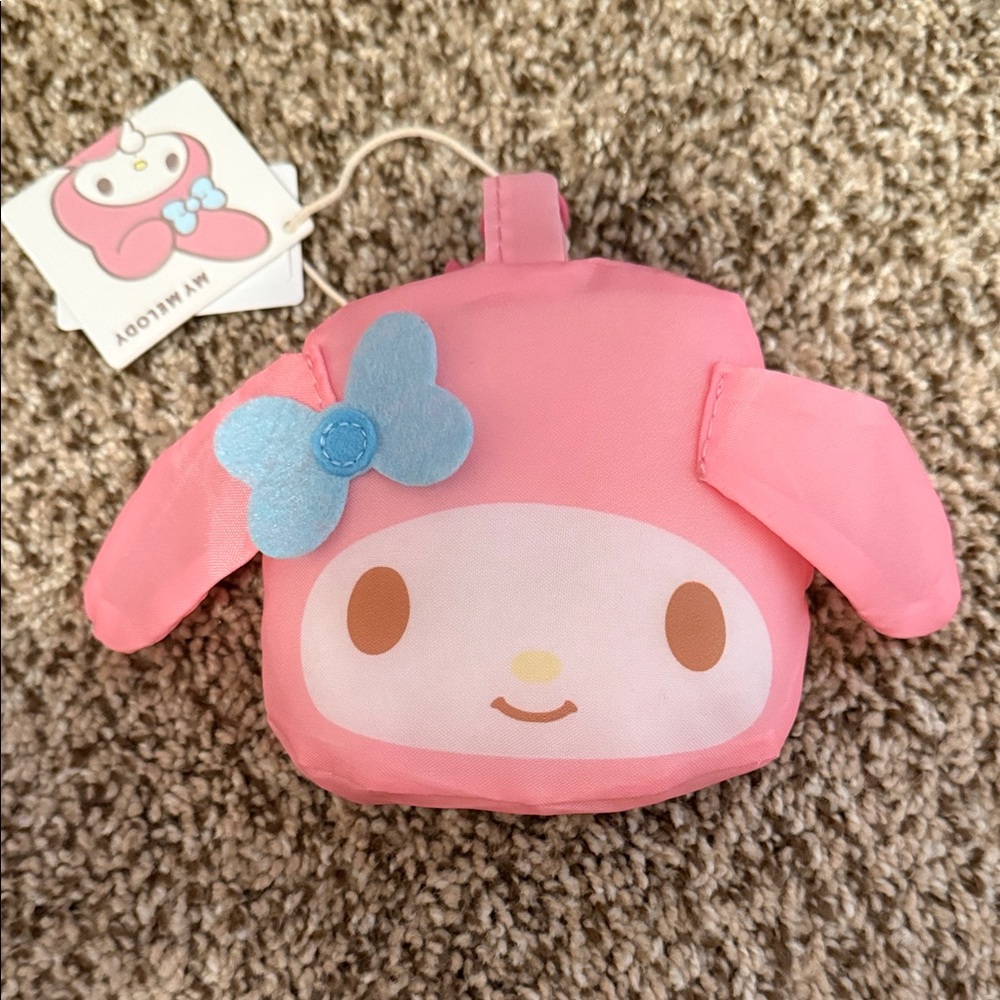 My Melody Reusable bag with pouch